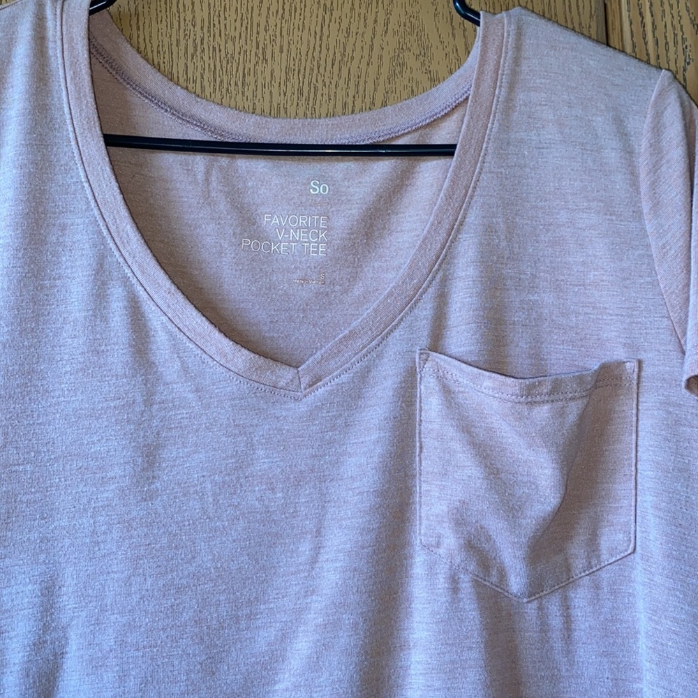 Oversized basic pocket tee - Picture 2 of 3